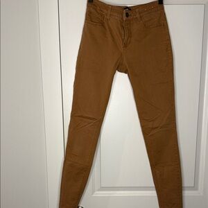 Express Women's Skinny Jeans Mid Rise in Tan